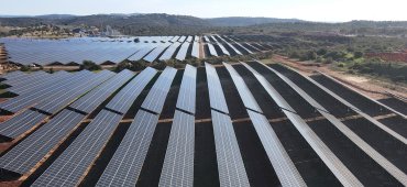 Centrale photovoltaïque de Montechoro au Portugal