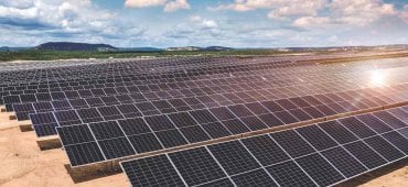 Parc photovoltaïque de Luzia au Brésil