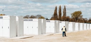 Plus grand site de stockage par batteries de France