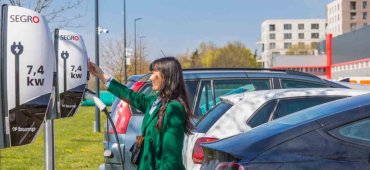 Station de recharge de véhicule électrique