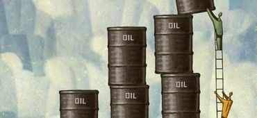 Barils de pétrole qui s'empilent